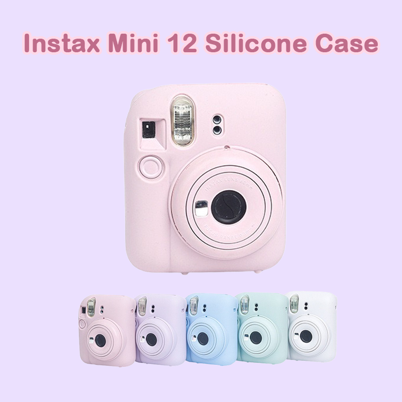 [Film Lab] เคสซิลิโคน Instax Mini 12 เคสกล้อง เคสป้องกันกล้อง CAA23