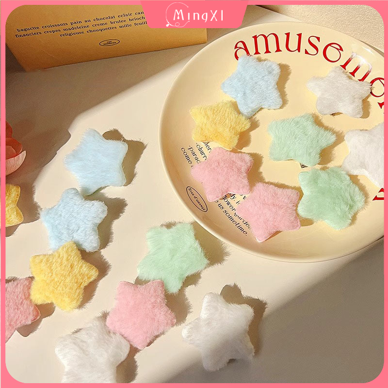 กิ๊บติดผม รูปดาว สีแคนดี้ เครื่องประดับ แฟชั่นสําหรับเด็กผู้หญิง
