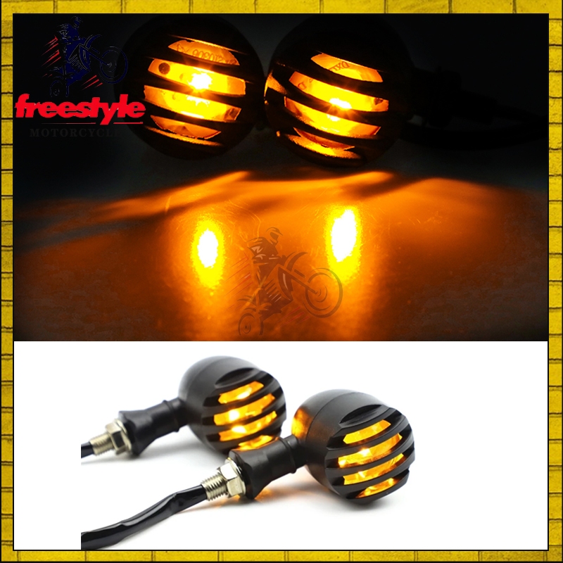 LED ไฟเลี้ยว ทรงตะแกรง 2 ชิ้น งานโลหะหนา เกรดพรีเมี่ยม โลหะหนาทั้งใบ ไฟเลี้ยวแต่ง ไฟเลี้ยวแต่ง - รูปที่ 7