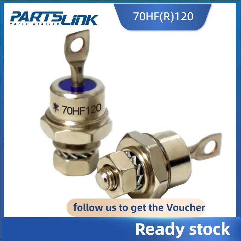 【COD พร้อมส่ง】ไดโอดเรียงกระแสไดโอด 70HF120 1200V 70A 70HFR120 แบบเปลี่ยน สําหรับแบตเตอรี่