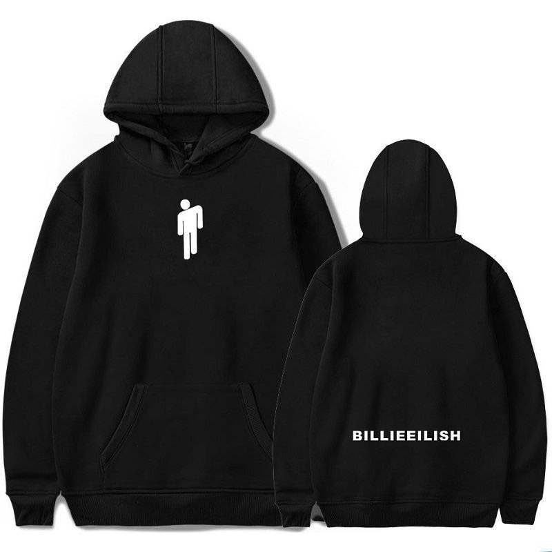 Billie Eilish Men & Women Hoodie เสื้อกันหนาว มีฮู้ด ผ้าฝ้าย ขนาดใหญ่ สําหรับผู้ชาย และผู้หญิง Big Size XXS-4XL 263