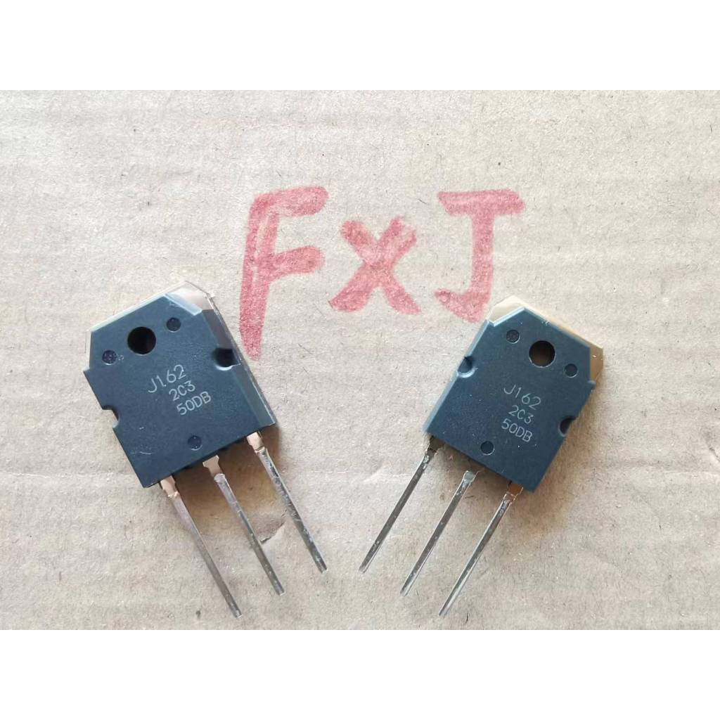 ((1 คู่) K1058 J162 เครื่องขยายเสียงหลอดจับคู่ TO-3P Field Effect Tube 2SK1058 2SJ162