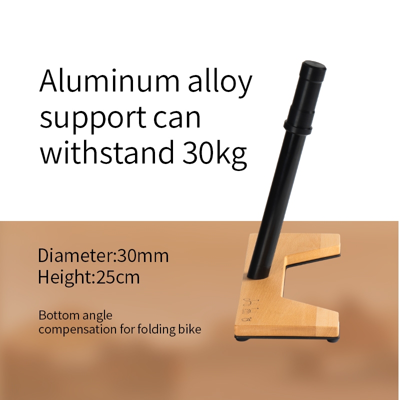 Aceoffix ชั้นวางจอดรถ ฐานไม้วีเนียร์ อะลูมิเนียมอัลลอย สําหรับซ่อมแซม Brompton