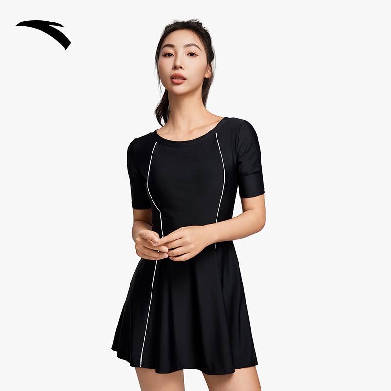 ANTA ชุดว่ายน้ำวันพีซสำหรับผู้หญิง น้ำหนักเบา สวมใส่สบาย เนื้อผ้านุ่ม เป็นมิตรต่อผิว 1824532456 - รูปที่ 5