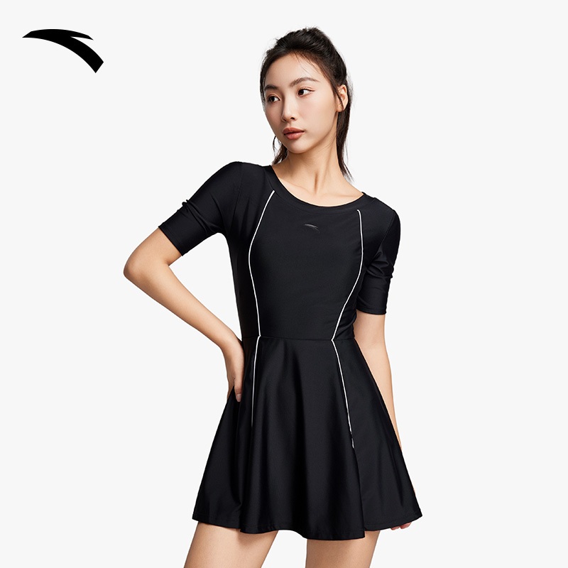 ANTA ชุดว่ายน้ำวันพีซสำหรับผู้หญิง น้ำหนักเบา สวมใส่สบาย เนื้อผ้านุ่ม เป็นมิตรต่อผิว 1824532456 - รูปที่ 6