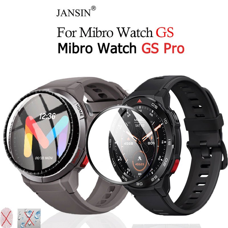 ฟิล์ม Mibro Watch GS Pro  Mibro Watch GS ฟิล์มTPU ฟิล์ม3D เคสกันรอยหน้าจอสําหรับ Mibro Watch GS Pro 