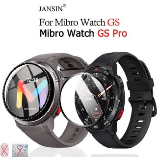 ฟิล์ม Mibro Watch GS Pro  Mibro Watch GS ฟิล์มTPU ฟิล์ม3D เคสกันรอยหน้าจอสําหรับ Mibro Watch GS Pro Mibro Watch GS สมาร์ทวอทช์ มี GPS