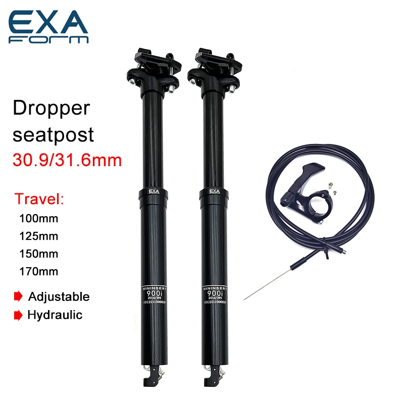KS EXA รูปแบบ 900i ควบคุมลวด Lift Dropper โพสต์ 30.9/31.6 ไฮดรอลิกด้านในสาย Dropper Seatpost