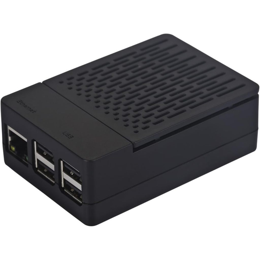 เคส 52Pi สําหรับ Raspberry Pi 3 Model B+ (B Plus) พร้อมพัดลมระบายความร้อน และฮีทซิงค์ 3 ชิ้น สําหรับ Raspberry Pi 3/2 Model B (สีดํา)