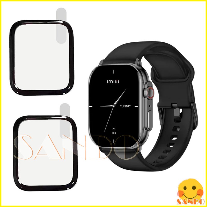 🔥ฟิล์ม Imilab IMIKI SF1ฟิล์มกันรอยหน้าจอนาฬิกา IMIKI SF1 ฟิล์ม watch 3D PMMA ฟิล์ม IMIKI SF1 WATCH