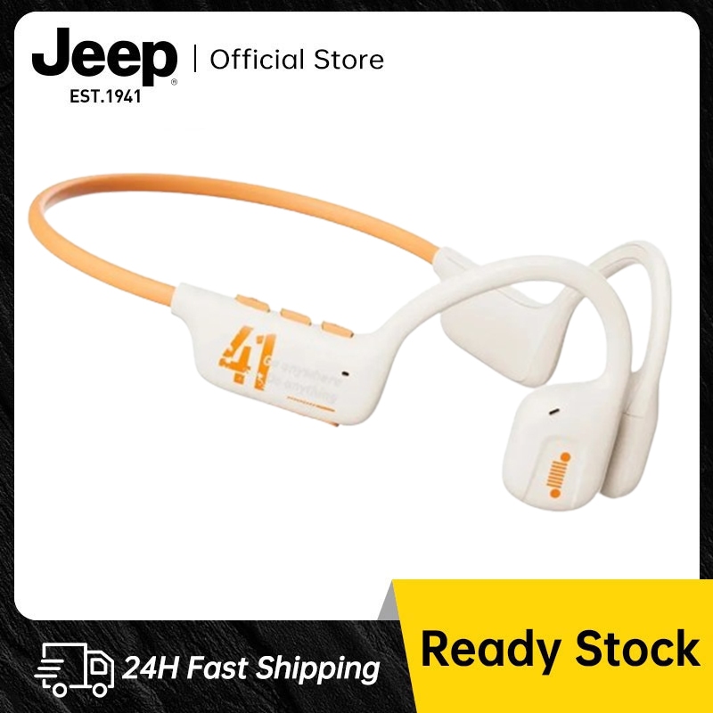 Jeep JPS-EC001 หูฟังบลูทูธ 5.3 IPX5กันน้ํา แบตเตอรี่ยาวนาน หูฟังไร้สาย พร้อมไมโครโฟน ระบบ Bone Conduction หูฟังการนำกระดูก