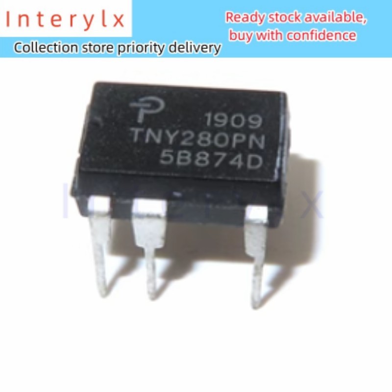 ชิปจัดการพลังงาน Lcd Tny280Pn Tny280P Tny280 Dip-7 5 ชิ้น
