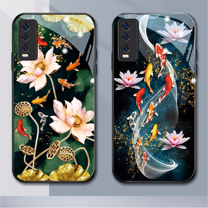Zzdiy เคสโทรศัพท์มือถือแบบแก้ว กันกระแทก กันฝุ่น สําหรับ Vivo V235G Y15S Y15A Y91 Y95 Y91i Y93 V25pro5G Y50 Y30 Y30i Y765G V27pro5G IQO11 Y85 y33t X60pro