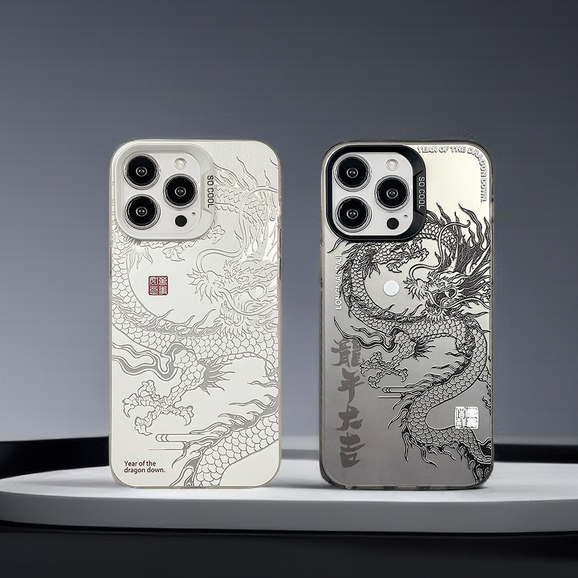 【Acrylic hard case/White】เคส compatible for iPhone 11 12 13 14 15 pro max case