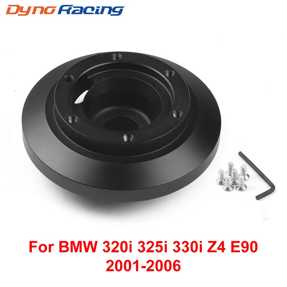 E46H อลูมิเนียมพวงมาลัยสั้น Hub Adapter Quick Release Boss Kit สําหรับ BMW Z4 Z4M E85 2001-2006