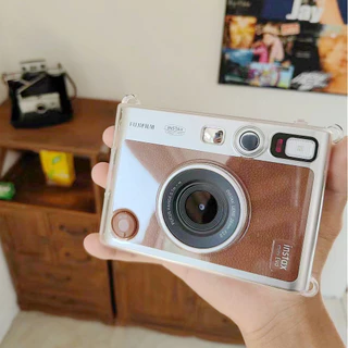 [Film Lab] เคสใส Instax Mini EVO เคสกล้อง เคสป้องกันกล้อง กับสายคล้อง CAA19