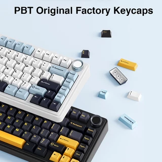 AULA F75 Mechanical Keyboard คีย์บอร์ดเล่นเกม แบบใช้สาย 75% 80 คีย์ RGBแป้นพิมพ์เครื่องกล บลูทูธ 2.4G