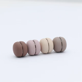 Macaron สีเข็มกลัด Pin ชุด 4 ชิ้น Multi-ใช้ Hijab Party ของขวัญ AccessoriesSolid 4 ชิ้น