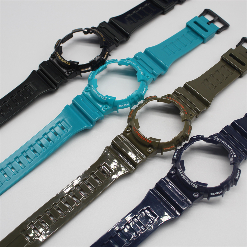 สายนาฬิกา Bezel สําหรับ AQ-S810W AQS810 สมาร ์ ทวอท ์ ชกรอบป ้ องกัน