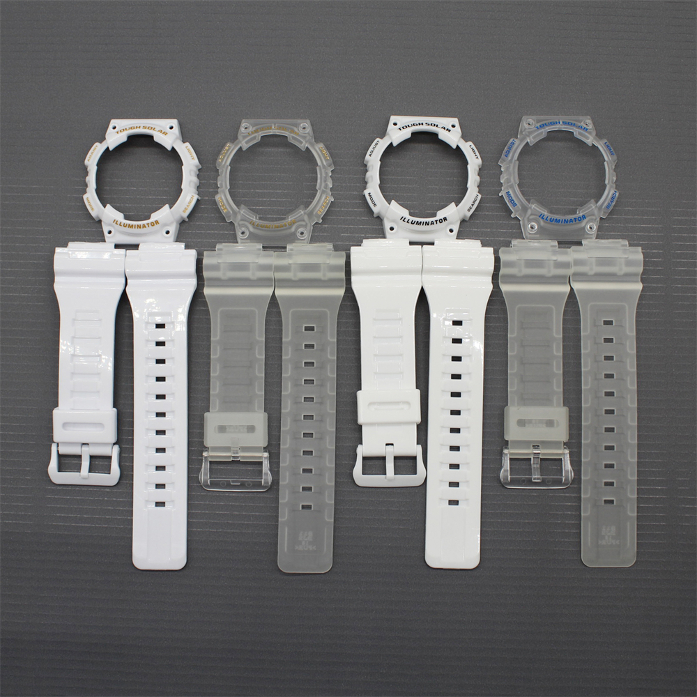 สายนาฬิกา Bezel สําหรับ AQ-S810W AQS810 สมาร ์ ทวอท ์ ชกรอบป ้ องกัน