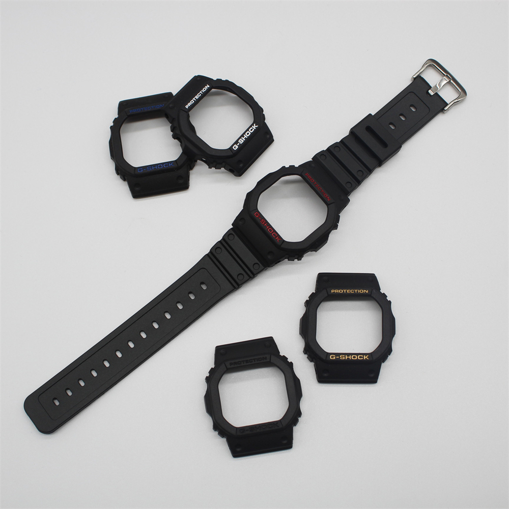 สายนาฬิกาเรซิ ่ นพร ้ อมฝาปิดสําหรับ DW 5600 5025 นาฬิกากีฬากันน ้ ําเปลี ่ ยนสร ้ อยข ้ อมืออุปกรณ ์ เสริม - รูปที่ 4