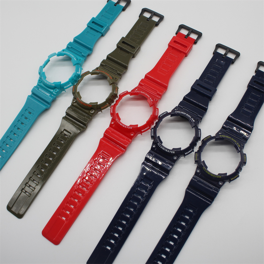 สายนาฬิกา Bezel สําหรับ AQ-S810W AQS810 สมาร ์ ทวอท ์ ชกรอบป ้ องกัน