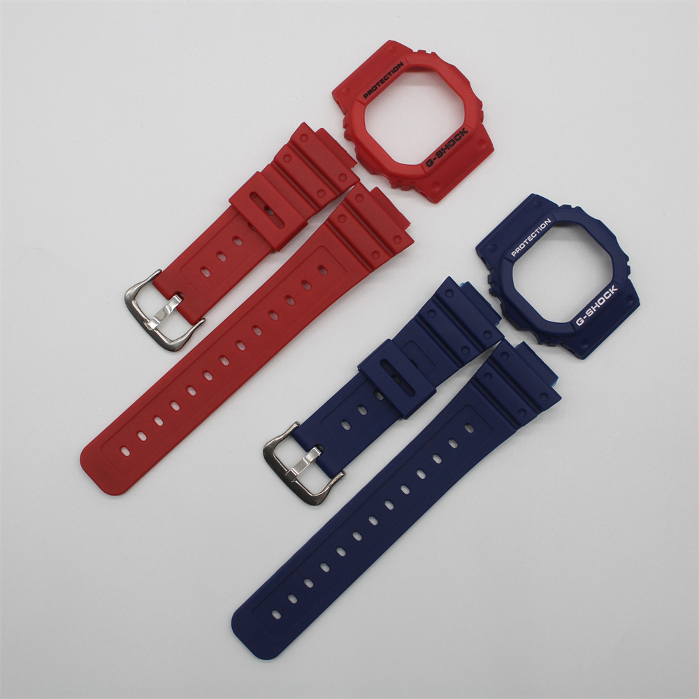 สายนาฬิกาเรซิ ่ นพร ้ อมฝาปิดสําหรับ DW 5600 5025 นาฬิกากีฬากันน ้ ําเปลี ่ ยนสร ้ อยข ้ อมืออุปกรณ ์ เสริม - รูปที่ 3