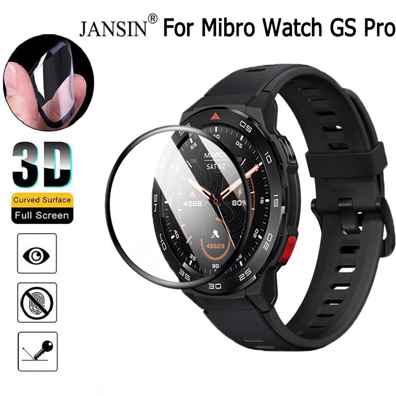 ฟิล์มกันรอย ฟิล์ม Mibro Watch GS Pro Film ฟิล์มกันรอย ฟิล์ม3D ฟิล์มไฮโดรเจล ฟิล์มTPU สำหรับ Mibro Watch GS Pro Smart Watch ราคา ถูกที่สุด ดีลบีเคเค