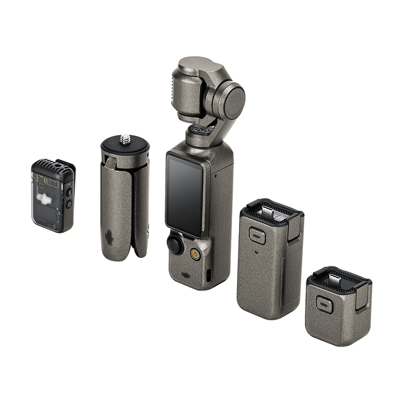 JJC SS-OSP3 สติกเกอร์ตกแต่งป้องกันรอยขีดข่วนสำหรับกล้อง DJI Osmo Pocket 3 ฟิล์มป้องกันผิว 3M ไร้สารตกค้าง