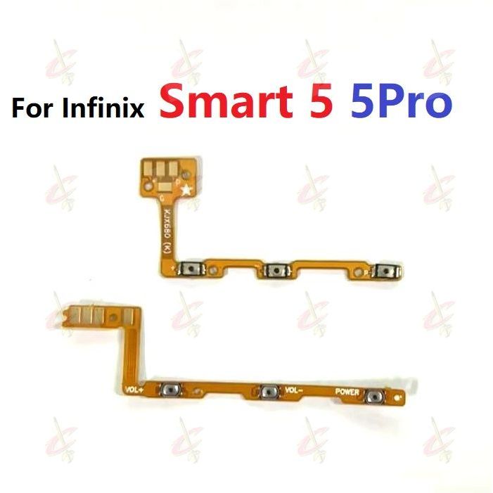 ปุ่มเปิดปิด แพรสวิตช์ สําหรับ infinix smart 5 Pro X657 X657B X657C