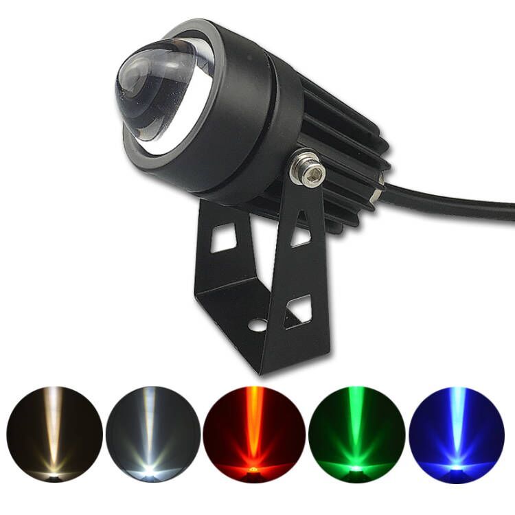 โคมไฟสปอตไลท์ LED 3W กันน้ํา สําหรับติดตกแต่งผนังบ้าน สนามหญ้า
