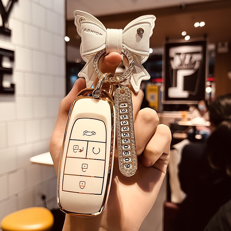 Aion ปลอกกุญแจรถยนต์ aion Y PLUS / aion ES	Y plus พวงกุญแจรถยนต์ - รูปที่ 5