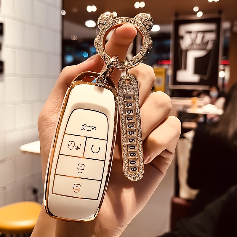 Aion ปลอกกุญแจรถยนต์ aion Y PLUS / aion ES	Y plus พวงกุญแจรถยนต์ - รูปที่ 7