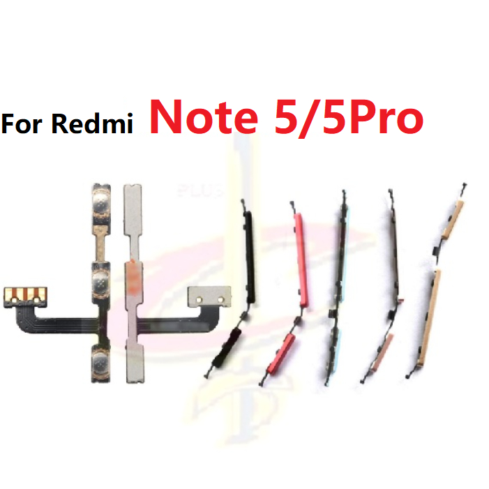 แพรสวิตช์ ปุ่มสวิทนอก ปุ่มเปิดปิด ปุ่มนอก สําหรับ Redmi Note 5 Pro
