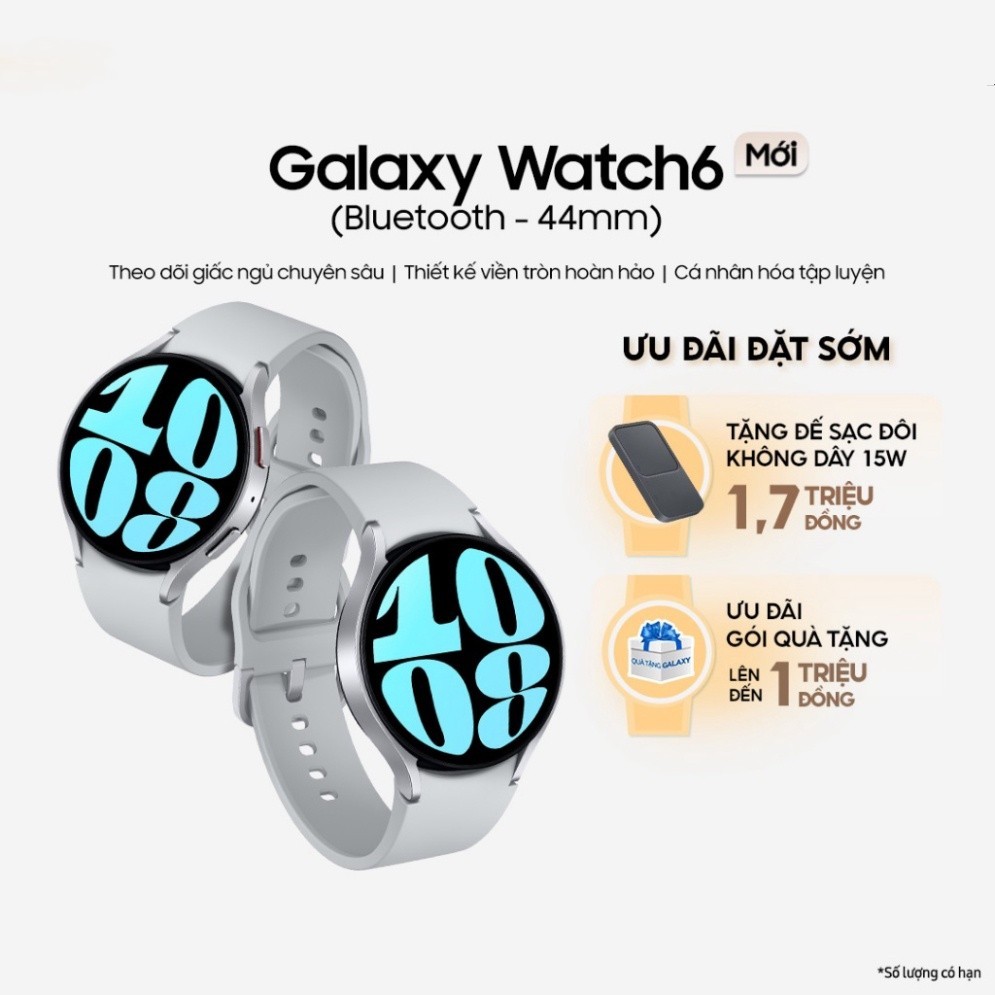สมาร์ทวอทช์ Galaxy Watch 6 นาฬิกา ติดตามการออกกําลังกาย ความดันโลหิต บลูทูธ โทรออกได้ ควบคุมเพลง พักหน้าจอสัมผัส HD รองรับ Android IOS Smartwatch