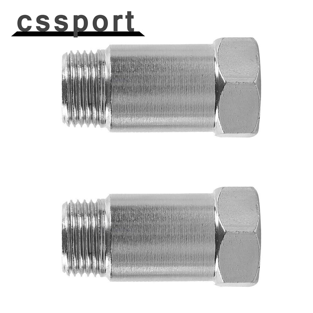 อะแดปเตอร์เซนเซอร์ออกซิเจน M18x1.5 Lambda O2 P0420 P0430 2 ชิ้น