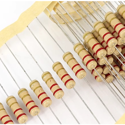 ((100 ชิ้น) ตัวต้านทานฟิล์มคาร์บอน 1/2w 5% 0.5 W 5.6 R 6.2 6.8 R 7.5 8.2 9.1 R 10R 12R 13R