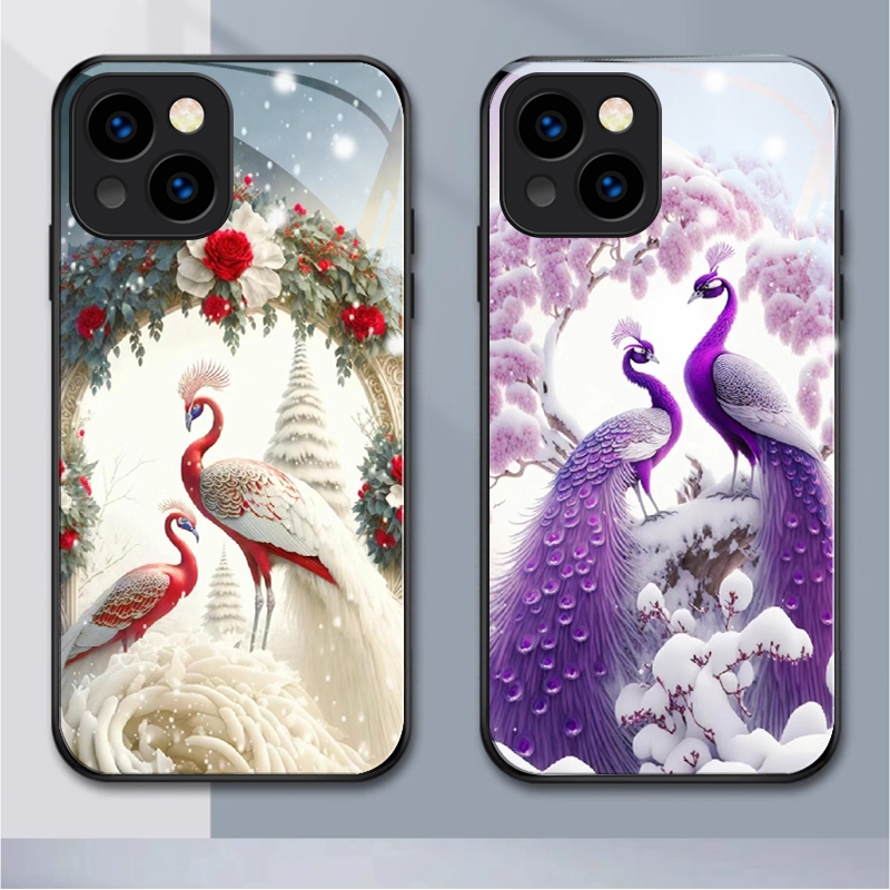 Zz เคสโทรศัพท์มือถือแบบแก้ว กันกระแทก กันฝุ่น Diy สําหรับ iPhone 11 pro 14 14Promax 15 15Promax 6s plus 13 12 mini XS max XR 7plus 8 SE X