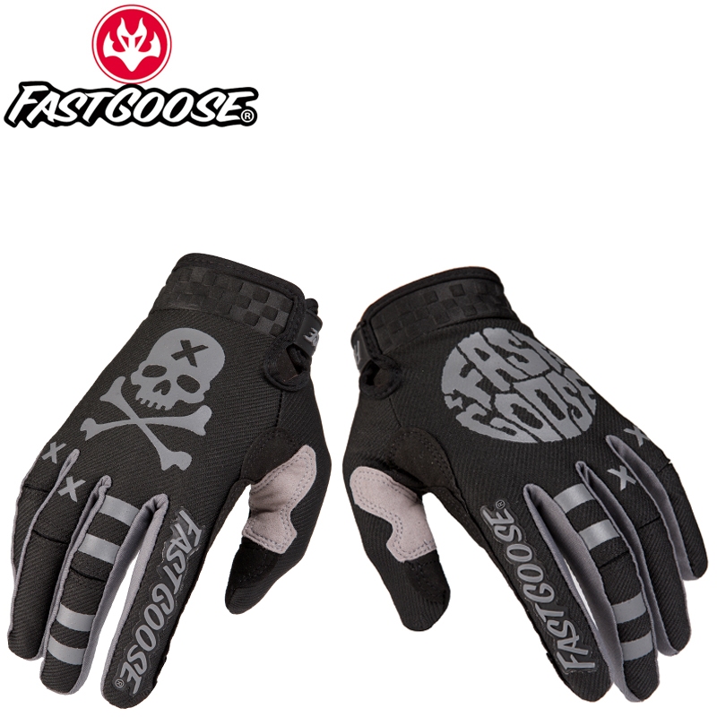 Fastgoose 2023 ถุงมือขี่จักรยานยนต์ ออฟโร้ด กลางแจ้ง ถนน เร็ว ทนต่อการสึกหรอ ดูดซับเหงื่อ ถุงมือบาง