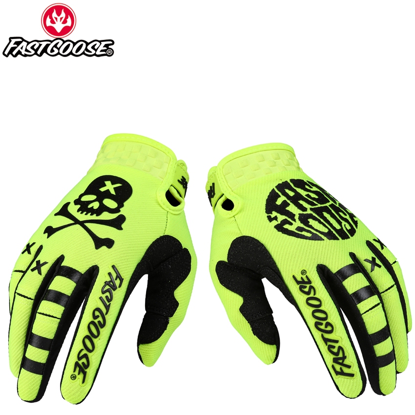 Fastgoose 2023 ถุงมือขี่จักรยานยนต์ ออฟโร้ด กลางแจ้ง ถนน เร็ว ทนต่อการสึกหรอ ดูดซับเหงื่อ ถุงมือบาง