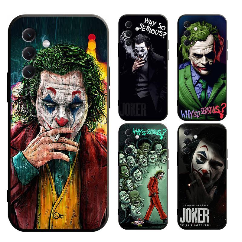 เคสสําหรับ samsung S22 S23 S24 PLUSPRO ULTRA FE Joker the Clown Case ปกอ่อน
