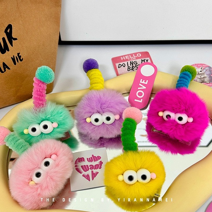 กิ๊บติดผม รูปตุ๊กตาน่ารัก สไตล์เกาหลี สําหรับเด็กผู้หญิง - รูปที่ 6