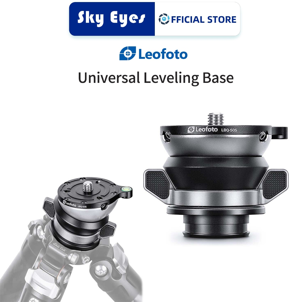 Leofoto LBQ-50S 60S ฐานปรับระดับ สําหรับขาตั้งกล้อง LQ series