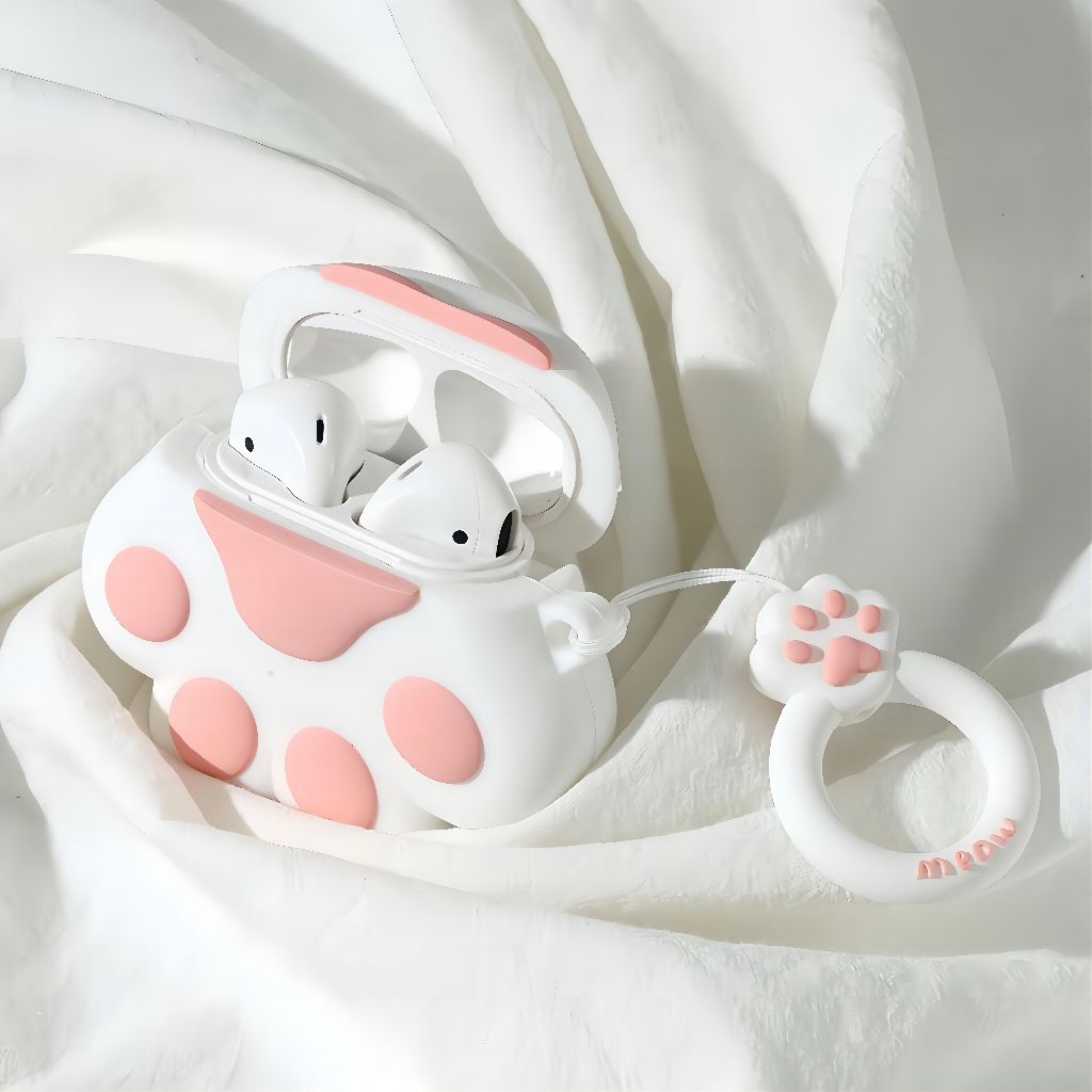 Tws inpods i12 หูฟังอินเอียร์ บลูทูธไร้สาย HiFi พร้อมเคสป้องกัน ลายการ์ตูน
