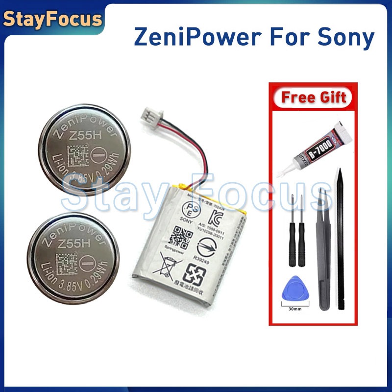 3in1 ใหม่ ชุดหูฟังไร้สาย 520mAh Li-ion คุณภาพสูง สําหรับ Sony WF-1000XM4 Z55H Zenipower
