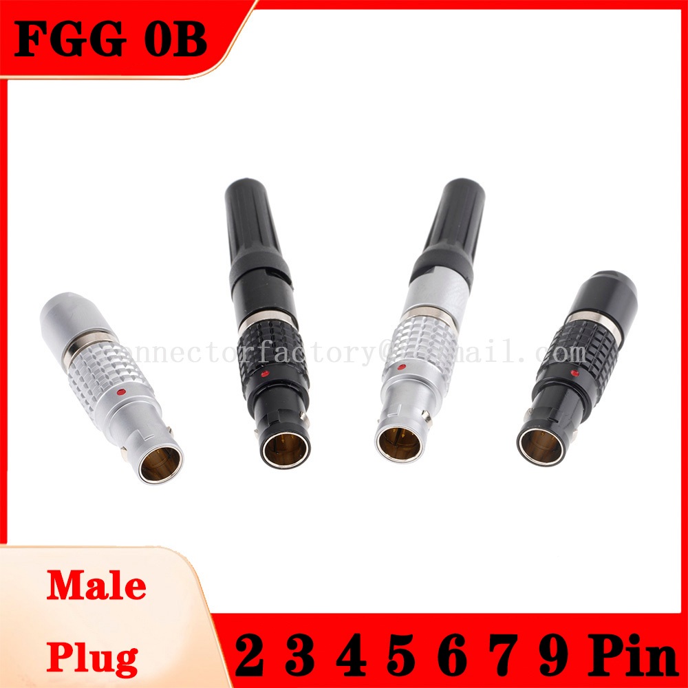 Fgg 0B 2 3 4 5 6 7 9 Pin ปลั๊กชายการบิน Fast Connector สําหรับอุปกรณ์เสียง Arri Alexa กล้อง Timecode