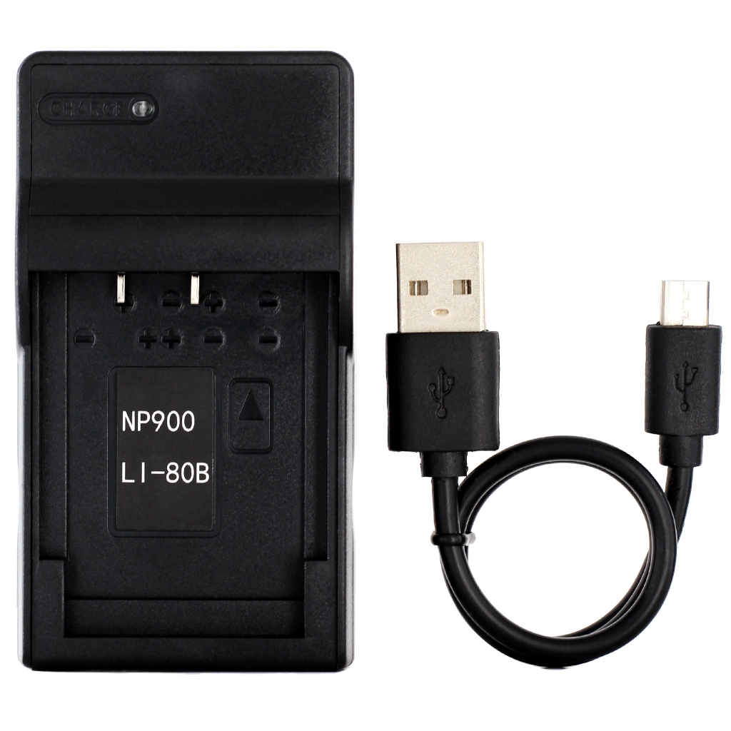 เครื ่ องชาร ์ จ USB Norifon LI-80B สําหรับ Olympus T-100, T-110, X-36