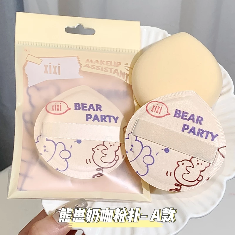 Xixi พัฟฟองน้ําแต่งหน้า แบบหนานุ่ม ไม่กินง่าย NO. Gj-69