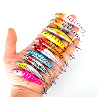 เหยื่อตกปลาเลเซอร์ 3D 7 ซม. 8 กรัม 1 ชิ้น