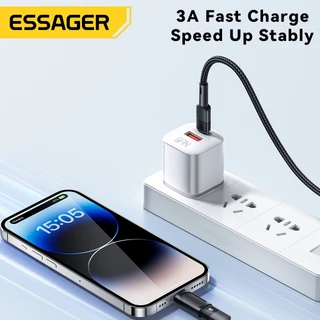 อะแดปเตอร์ Essager Type C เป็น Ios OTG สําหรับ IP 3A USB 2.0 480Mbps